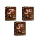 Kit Chocolate Pó Solúvel 100% Cacau Dona Jura 200g Com 3un Cacau Foods