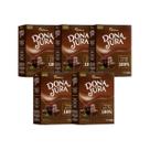 Kit Chocolate Pó Solúvel 100% Cacau Dona Jura 200g Com 5 unidades Cacau foods