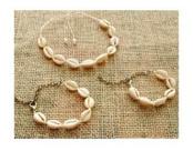Kit Choker De Búzios + Tornozeleira + Pulseira