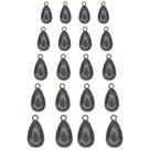 Kit Chumbada Pingo Com Argola 20pçs Pesca Praia Costão Mar