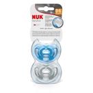 Kit chupeta nuk fase 1 de 0 a 6 meses sensitive soft 100% silicone orto