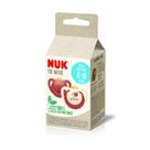 Kit chupeta nuk fase 2 de 6 a 18 meses for nature latex com 2un girl orto