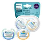 Kit Chupeta Ultra Air Decordada Avent Philips 0-6 Meses Kit Chupeta Ultra Air Decordada Avent Philips 0-6 Meses