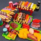 Kit churras brinquedo