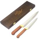 Kit Churrasco e Cozinha Arkhip Duchef 8'' e 6'' Cabo Madeira Caixa Kit Churrasco e Cozinha Arkhip Duchef 8'' e 6'' Cabo Madeira Caixa