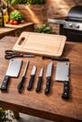 Kit Churrasco e para Cozinha Completo com Tábua e Facas