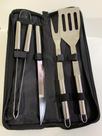 Kit Churrasco Em Estojo Com 4 Peças Em Inox Kit Churrasco Em Estojo Com 4 Peças Em Inox