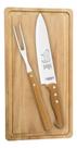 Kit Churrasco Inox 3 Pçs Dynamic