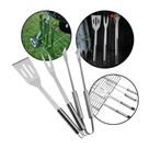 Kit Churrasco Inox 3 Peças Modelo DL-962 Kit Churrasco Inox 3 Peças Modelo DL-962