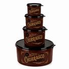 Kit Churrasco Supremo 4 peças Kit Churrasco Supremo 4 peças