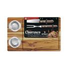 Kit Churrasco Teca com 2 Potes