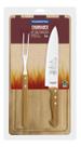 Kit Churrasco Tramontina Dynamic 3 Peças Tabua Faca Garfo