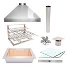 Kit Churrasqueira Gourmet P - Inox 430