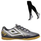 Kit Chuteira Futsal Umbro Heatmap e Meião