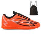 Kit Chuteira Infantil Futsal Meninos Quadra Futebol de Salão + Mochila