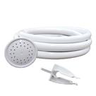 Kit Chuveirinho Com Mangueira Siliconada Branco 1,8M Durín 1947