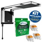 Kit Chuveiro Acqua Storm Ultra 7800W 220v Lorenzetti + Conector De Emenda + Fita Veda Rosca