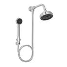 Kit Chuveiro Deca com Desviador Universal Redondo de Parede Cromado 1990.C.STD.KIT.N DECA METAIS Kit Chuveiro Deca com Desviador Universal Redondo de Parede Cromado 1990.C.STD.KIT.N DECA METAIS