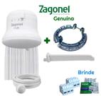 Kit Chuveiro Ducha Ideale Plus 4 Temp 220v 6800w - Zagonel