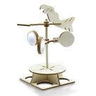 Kit científico DIY Wooden Wind Vane Weather Cane para crianças