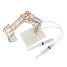 Kit científico: escavadeira hidráulica de madeira DIY STEM Kids 10 12 35 cm