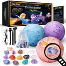 Kit científico Gobidex Gemstones Dig Solar System Kids 6+ Anos