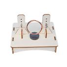 Kit científico Motor DC de madeira para crianças DIY STEM Physics Expe