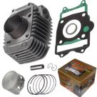 Kit Cilindro completo - Biz 125 2005 a 2008 - KMP RIK Kit Cilindro completo - Biz 125 2005 a 2008 - KMP RIK