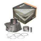 Kit Cilindro de Motor Completo Cilindro Pistão e Anéis CG 125 1977 a 1991