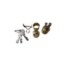 Kit Cilindro E Chave Fechadura Fx 2000 Original Intelbras