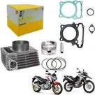 Kit cilindro honda xre 300 cb 300 metal leve + junta superior