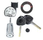 Kit Cilindro Ignição Chave com Alojamento para Chip e Comutador Elétrico Vectra 1997 A 2005