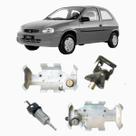 Kit Cilindro Igniçao Porta Dianteira Porta Malas Corsa Hatch 1994 Até 2002 Com Chave