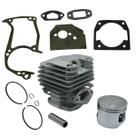 Kit Cilindro + Juntas Pistão Para Motosserra Importada Multimarca 45mm 52cc