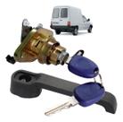 Kit Cilindro Maçaneta Porta Traseira Fiorino Após 2004
