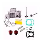 KIT Cilindro Motor Pistao Guia Valvula Titan Fan 150 Bros
