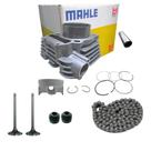 Kit Cilindro Motor Ys 250 Fazer Lander Válvulas Juntas Corre