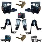 Kit cilindro par suporte inf/sup trinco capo ford cargo novo