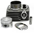 Kit Cilindro Pistão Anéis Cbx 200 Strada Nx Xr Metal Leve K-9200