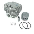 Kit Cilindro Pistão Anéis Motosserra 58cc 45,2mm Nikasil