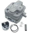 Kit Cilindro Pistão Anéis Roçadeira Husqvarna 142R 142RB 143R 40mm