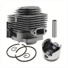 Kit Cilindro Pistão Anéis Roçadeira Terra Grh430 Gr430 43cc Completo