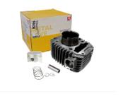 KIT CILINDRO PISTAO E ANEL BIZ125 2009 INJETADA FLEX Ref: K9809-STD Marca: METAL LEVE