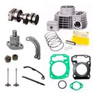 Kit Cilindro Titan 150 fan 150 com tensor corrente comando