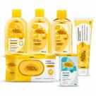 Kit Cimed João e Maria Baby: Shampoo, Òleo, Colonia 200ml, Lenço 45un e Creme Para Assaduras 40g