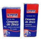 KIT Cimento de Zinco pó 28g + líquido 10ml - SSWHITE Restauração Pivô