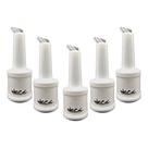 Kit Cinco Garrafas Store'n Pour 500ml Branca Weck