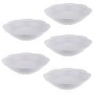 Kit Cinco Saladeira Florata de Melamina ø 35 x 8,5 cm WECK