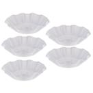 Kit Cinco Saladeiras de Melamina Flower 28 cm WECK