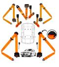 Kit cinto de segurança COMPLETO para CHEVROLET ASTRA + fechos